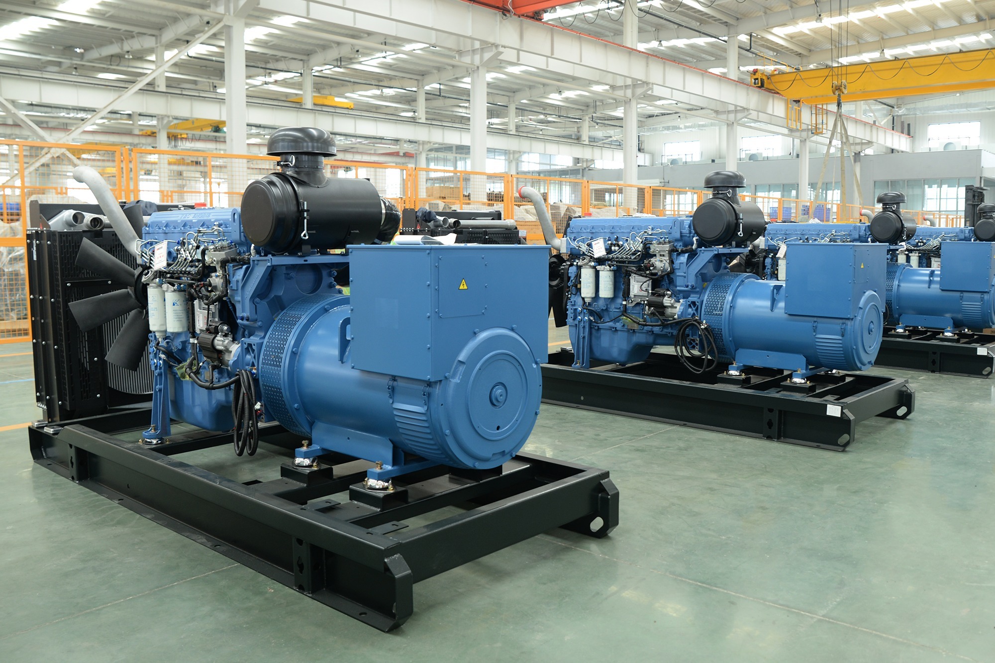 柴油发电机组在房地产、超市、医院等行业的安装调试与普通机械设备安装服务